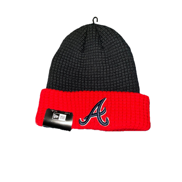 New Era Other - New Era Atlanta Braves Waffle Knit Beanie